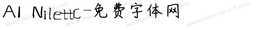 AI Nilettc字体转换